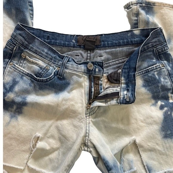 Lucky Brand Jeans Bleach Distressed Henna Sweet N Low Jeans, Size 6/28 - Picture 6 of 10